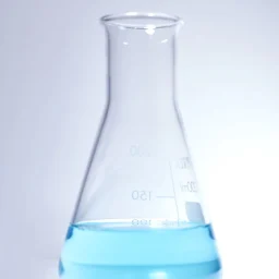 Shot of beaker containing AiroPure® Odour Eliminator Solution.