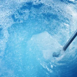 AiroPure® Odour Eliminator Solution being mixed.