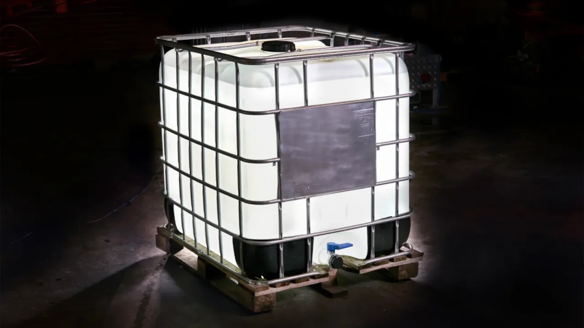 AiroNaut™ Odour Neutraliser in a tank.